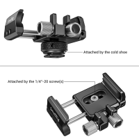 SmallRig Universal Mounting Clamp for External SSD BSH2343